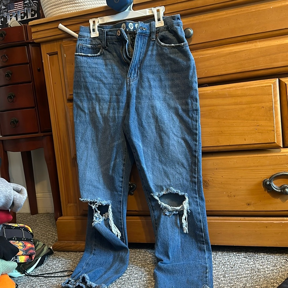 Super high rise jeans 3/26